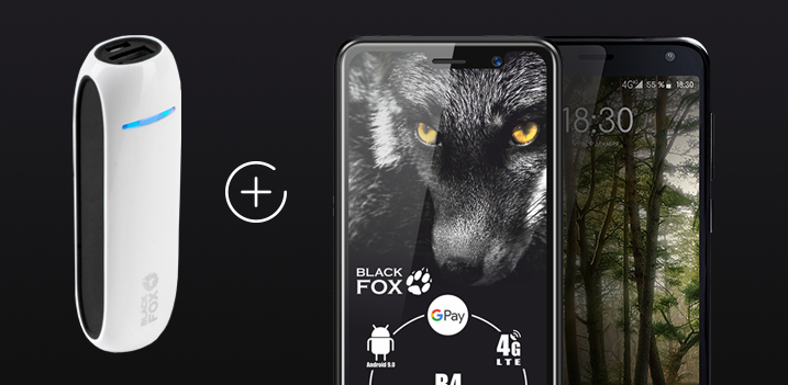 Рекламная акция Билайн (BeeLine) «Powerbank в подарок при покупке смартфонов Black Fox BMM»