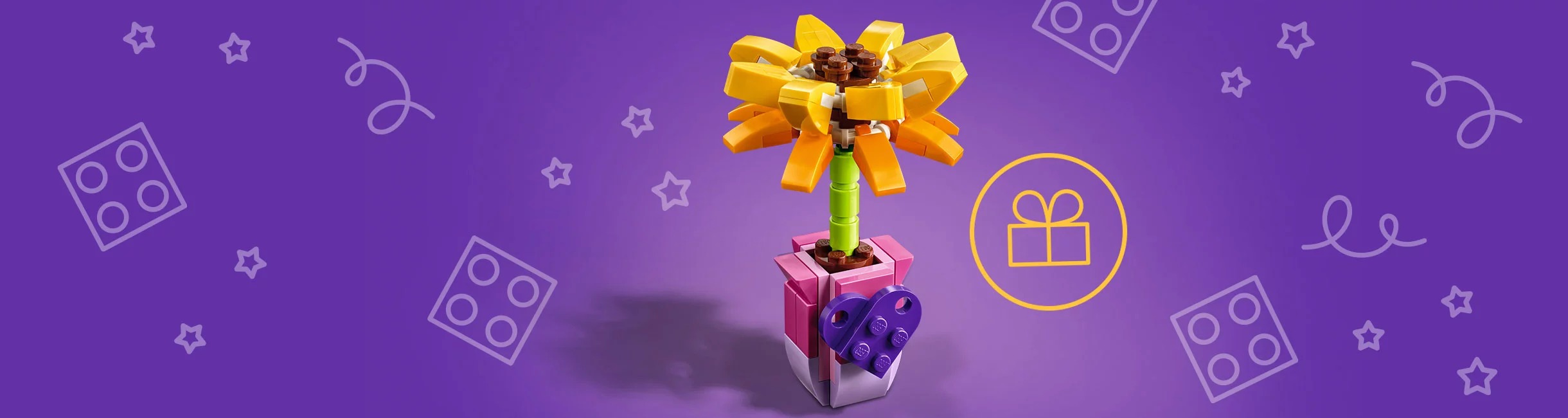 Рекламная акция LEGO (Лего) «Дарим девочкам цветы»