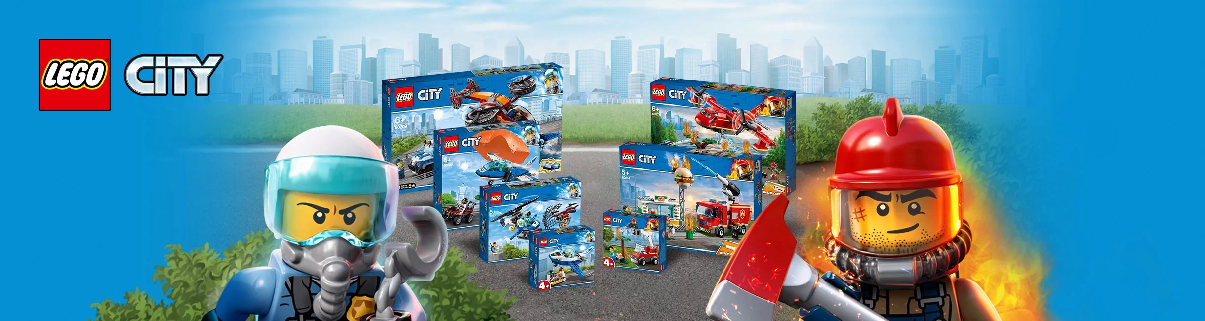 Рекламная акция LEGO (Лего) «Гарантированный подарок за покупку LEGO CITY»