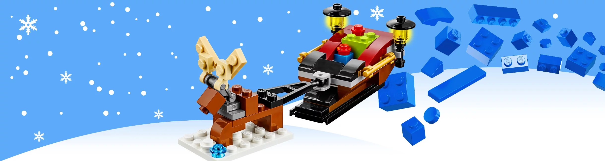 Рекламная акция LEGO (Лего) «Волшебные саночки»
