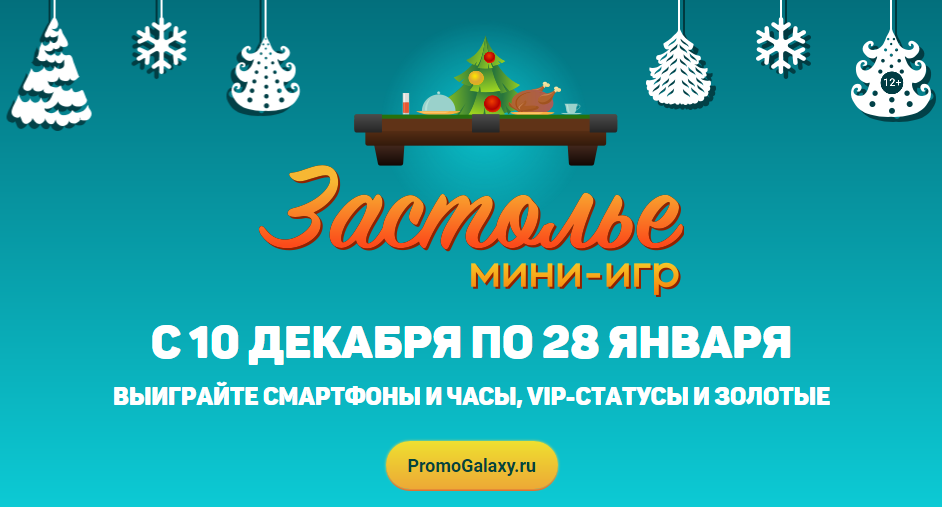 Рекламная акция Mail.ru «Застолье Мини-игр»