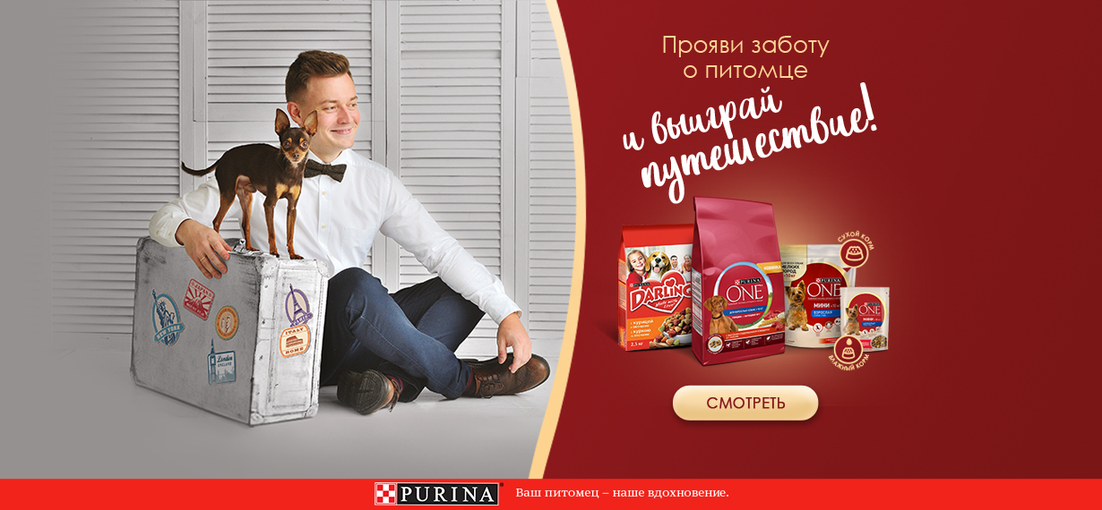 Рекламная акция Purina One «День собак» в АШАН